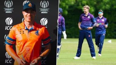 Scotland vs Netherlands, 76th Match Preview: नीदरलैंड को हराकर टूर्नामेंट में दसवीं जीत दर्ज करने मैदान में उतरेगी स्कॉटलैंड, जानें हेड-टू-हेड रिकॉर्ड्स, मिनी बैटल, स्ट्रीमिंग समेत मैच से जुड़ी सारी डिटेल्स